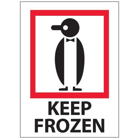 Bsc Preferred 3 x 4'' - ''Keep Frozen'' Labels BUY00023909